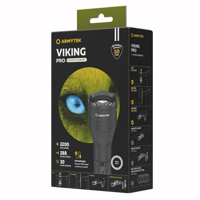 ArmyTek Viking Pro Weiße LED-taschenlampe 2050 lm 136 g
