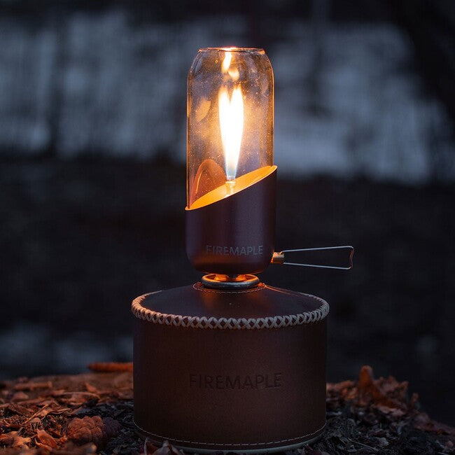 Fire Maple Klarglas-Borosilikat-Lampenschirm für Gaslampe