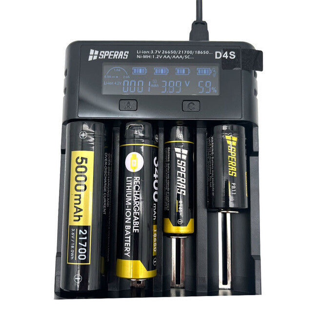 Speras D4S batterieladegerät