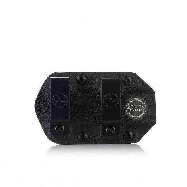 Falco Kydex Horizontálne puzdro F905 2021 pre jeden zásobník Glock 19, čierne ľavé