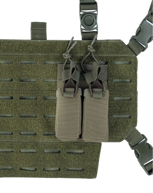 Mil-Tec OD Double Pistolenholster mit Schnellverschluss, olivgrün