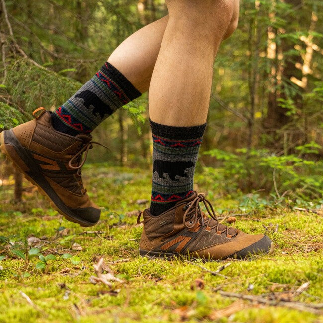 Darn Tough VanGrizzle Boot socken medium light mit kissen, charcoal