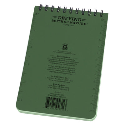 Rite in the Rain 946 All Weather Notebook grün