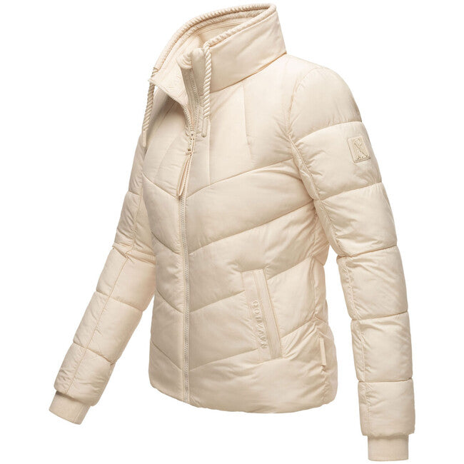 Navahoo Liebesfee damen Winterjacke, cream