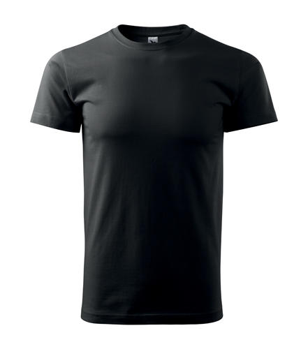 Malfini Heavy New kurz-T-shirt, schwarz, 200g/m2