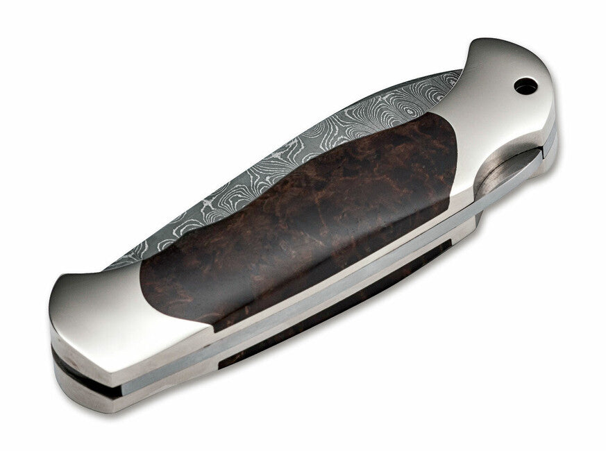 BÖKER Scout Spearpoint taschenmesser 7,9 cm, damast, birkenholz