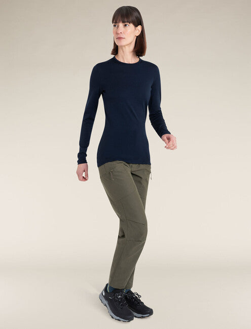 Icebreaker 260 Tech long sleeve thermal T-shirt, dunkelblau