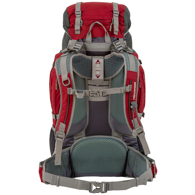 Highlander Expeditionsrucksack 65 L rot