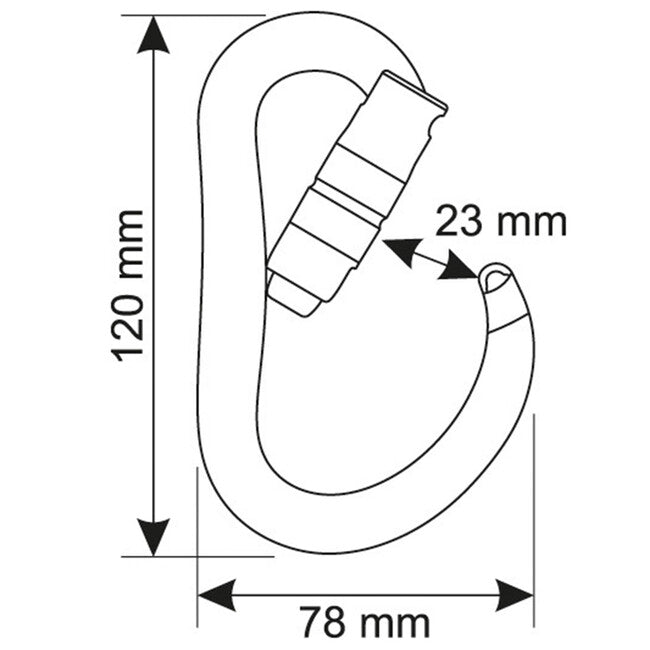 Camp Atom 2Lock karabiner