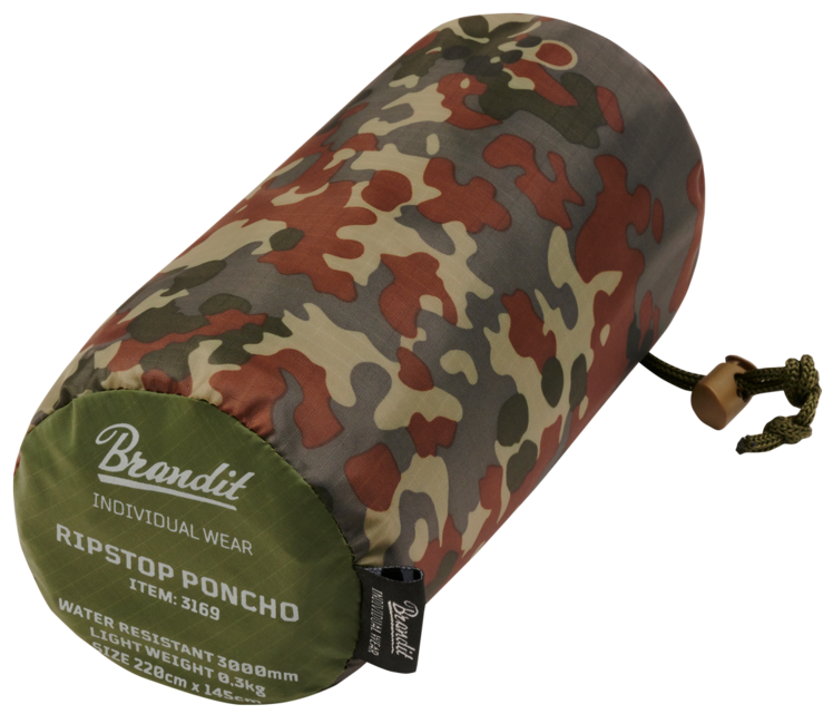 Brandit Ripstop Poncho, flecktarn
