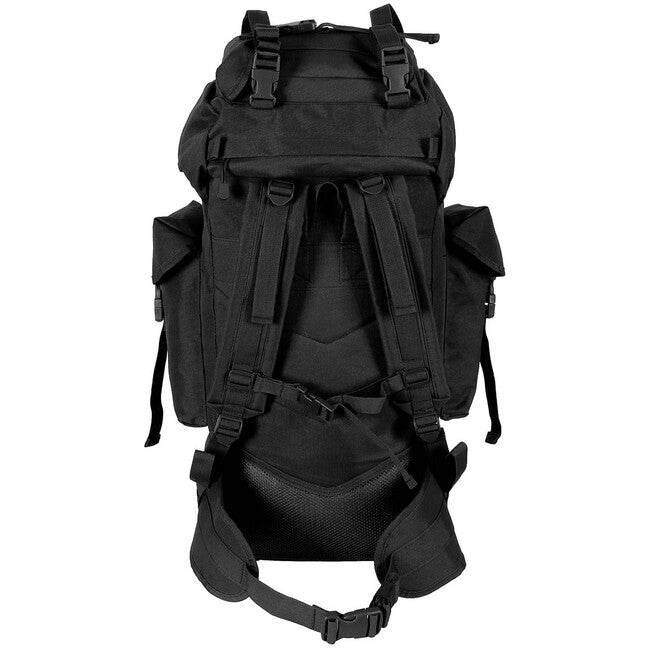 MFH MOLLE 65L Rucksack Aluminiumstange schwarz