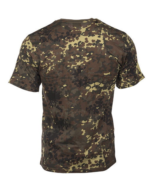 Mil-Tec Tri-Shirt kurzer Ärmel flecktarn