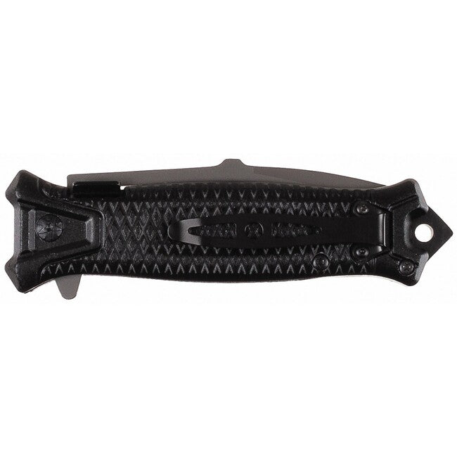 Fox Outdoor Snake einhandmesser, schwarz, metallgriff