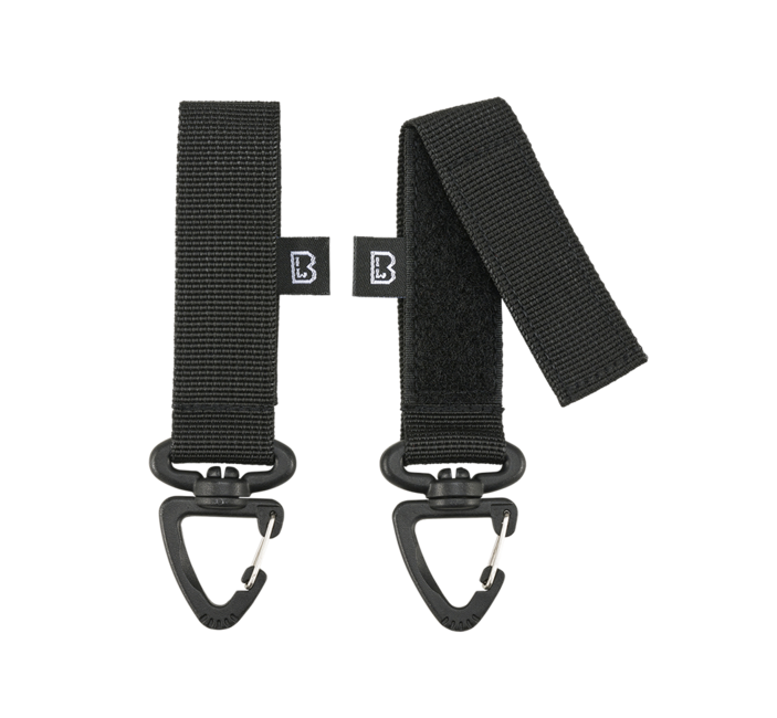 Brandit MOLLE-Karabiner 2er Pack, schwarz