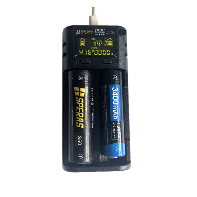 Speras ZT20 taschenlampen-ladegerät