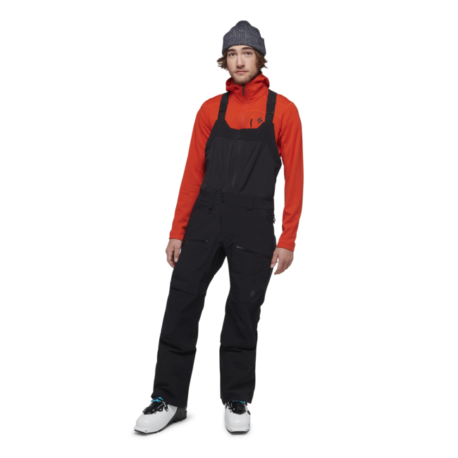 Black Diamond Recon Stretch Pro Bibs, schwarz