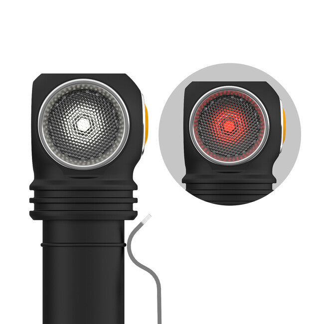 ArmyTek Wizard C2 WR Magnet White & Red LED Headlamp, Magnetic Mount, Battery Powered, 1100 lm, 3 h, 65 g