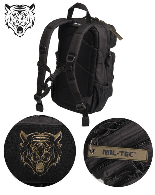 Mil-Tec US Assault schwarz 14L