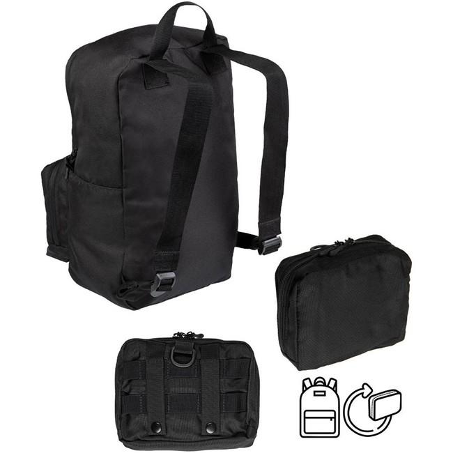 Milt-Tec Assault Ultra Kompaktrucksack schwarz 15l