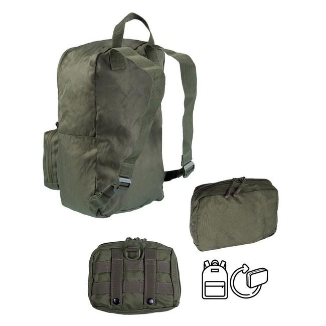 Mil-Tec Assault Ultra Kompaktrucksack, oliv 15l