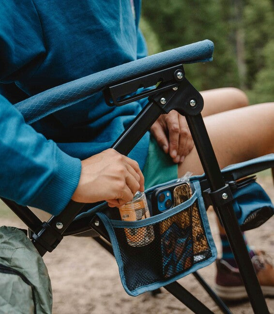 Klymit Switchback Camping Chair, Blue