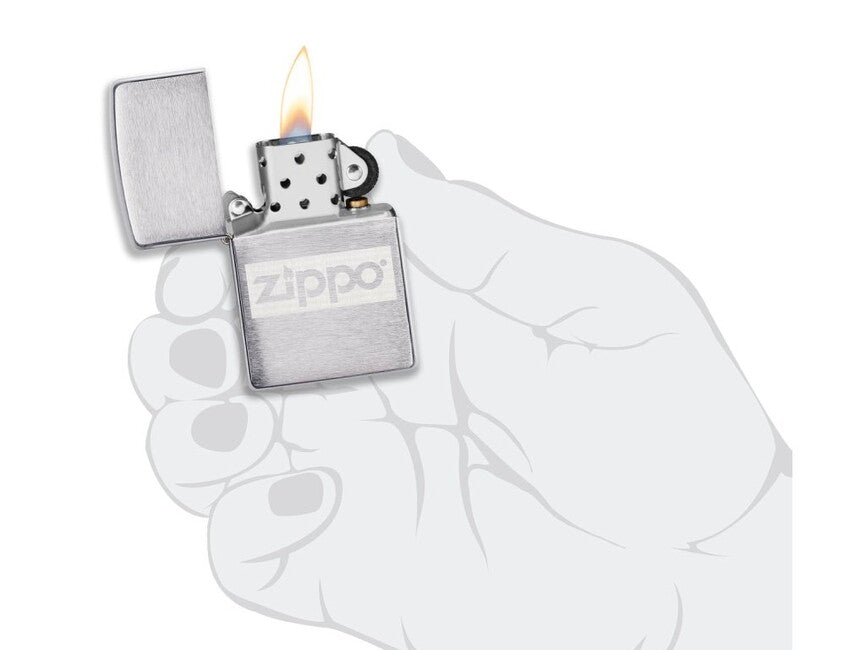 Zippo Lighter Set with Flask