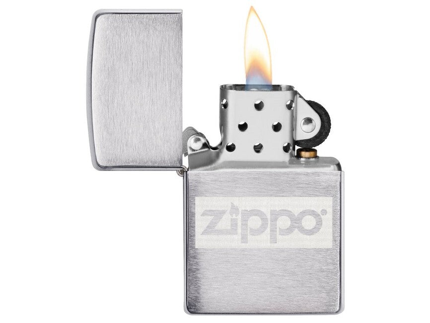 Zippo Lighter Set with Flask