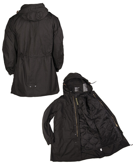 Mil-Tec Jacke US M51 FISHTAIL s vlozkou, schwarz