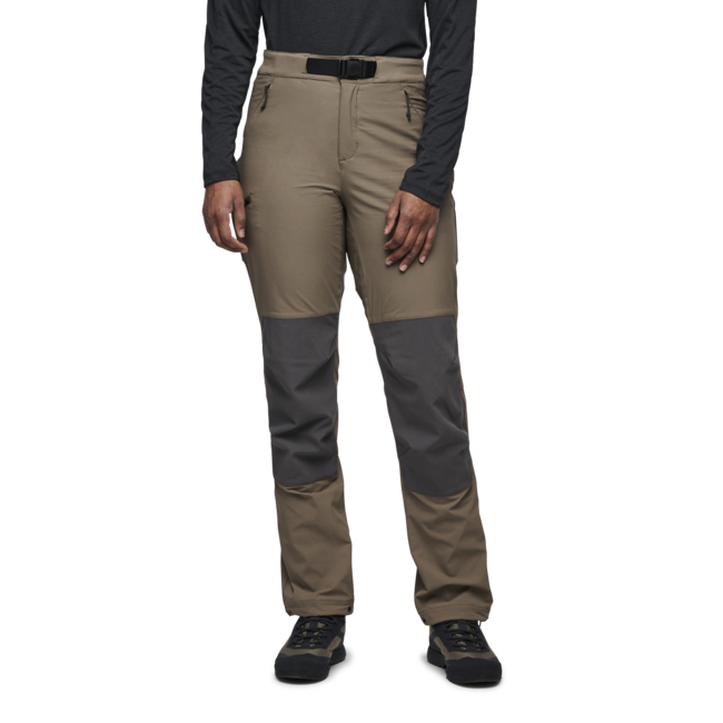 Black Diamond Alpine Hybrid damen-Hose, walnuss-anthrazit