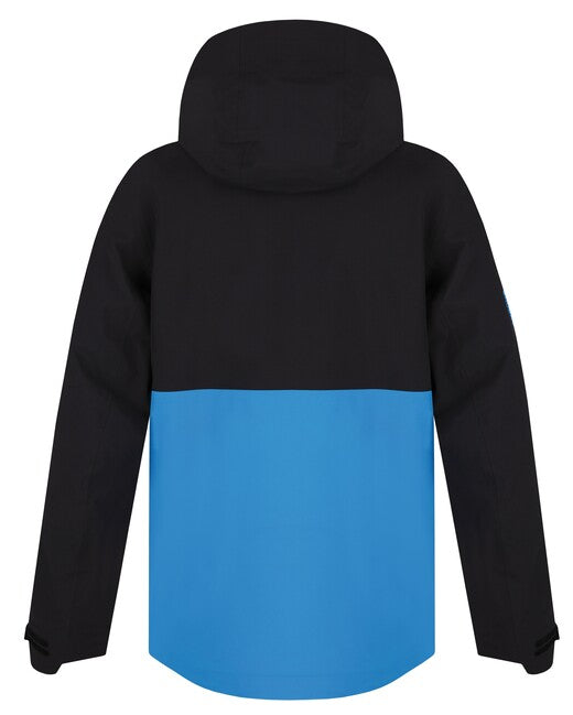 HUSKY Nabbi herren Outdoorjacke schwarz/neonblau