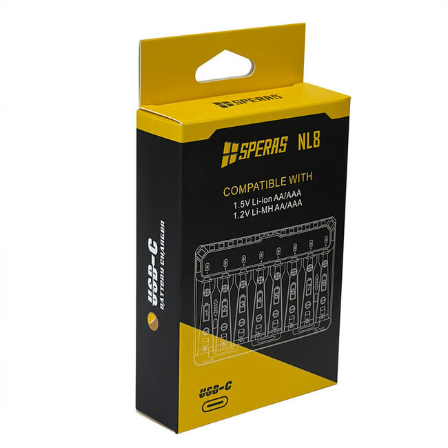 Speras NL8 Batterieladegerät