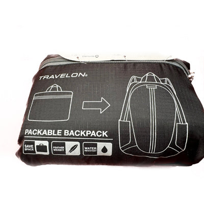 Travelon Packable Daypack 18 L, schwarz