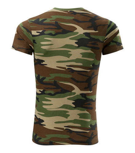 Malfini Camouflage Kurz-T-shirt 160g/m2, braun