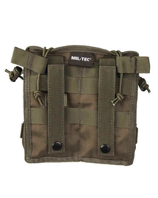 Mil-Tec mag.tasche open top double oliv