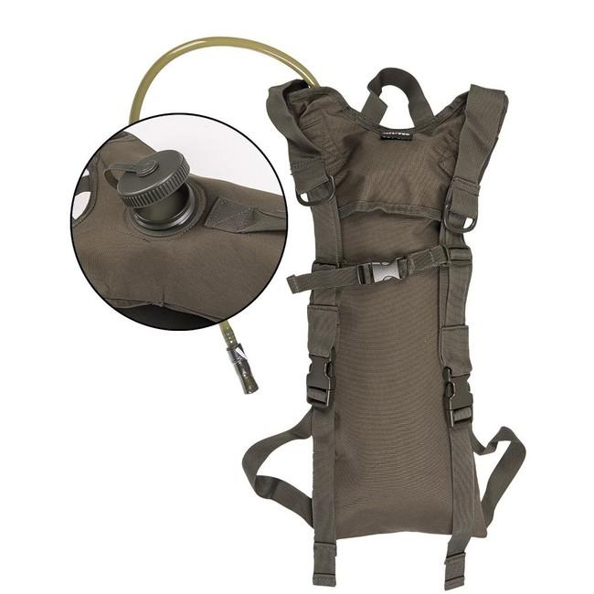 Mil-Tec Water Pack Basic mit Gurten 3 l, olive