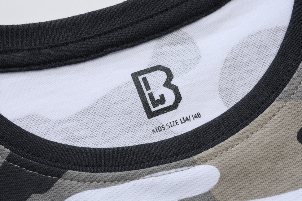 Brandit Kinder T-Shirt mit kurzen Ärmeln, Urban
