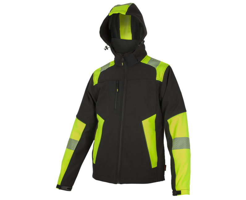 BENNON pracovna Jacke REFLECTOS, schwarz/gelb