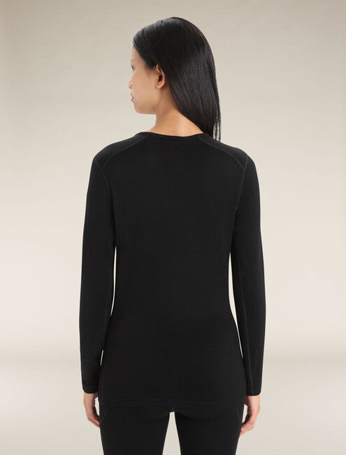 Icebreaker 260 Tech Long Sleeve Thermal T-shirt, schwarz