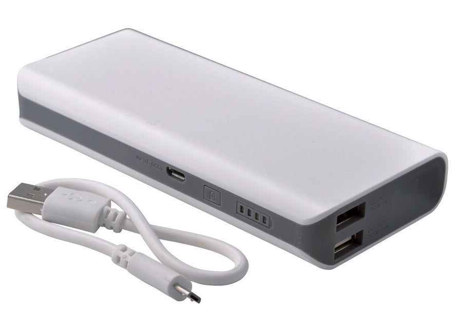 Baladeo PLR905 Powerbank S11000 2x USB, weiß