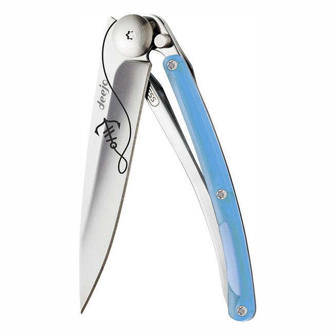 Deejo Tattoo Schließmesser blue anchor & quot