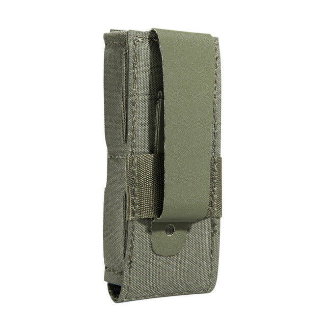 Tasmanian Tiger SGL PI Mag Pouch MCL L IRR, stone grey olive