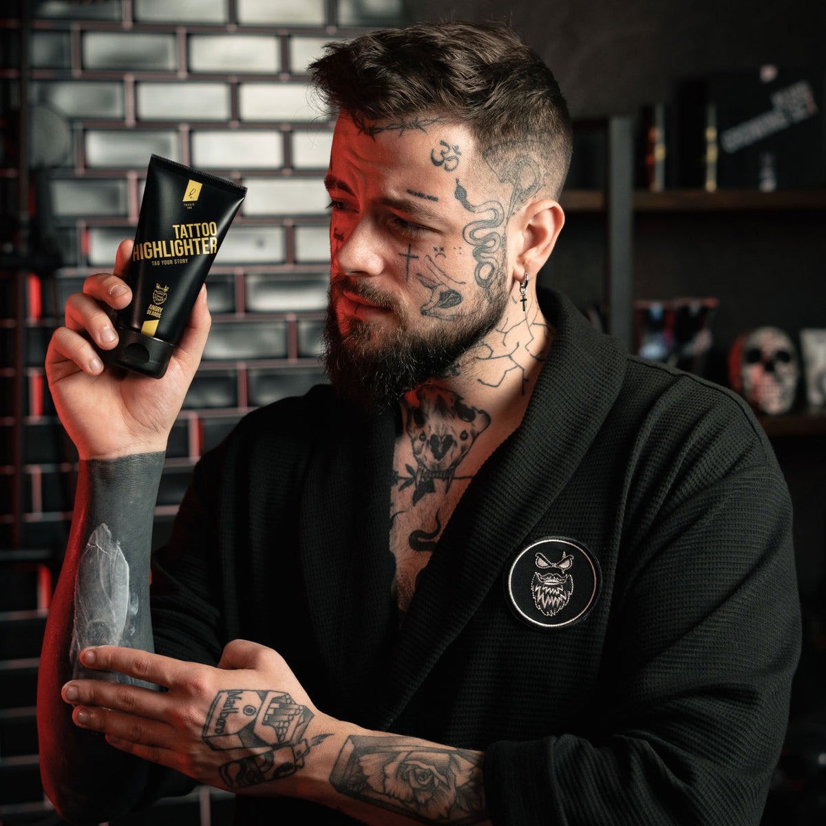 Angry Beards Travis Ink rozjasňovač keriek, 75ml