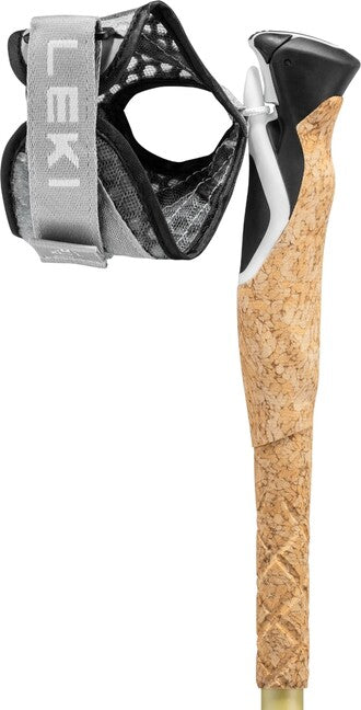 LEKI Cross Trail TA Trekkingstöcke, weiß-gold-braun-schwarz, 100 - 135 cm