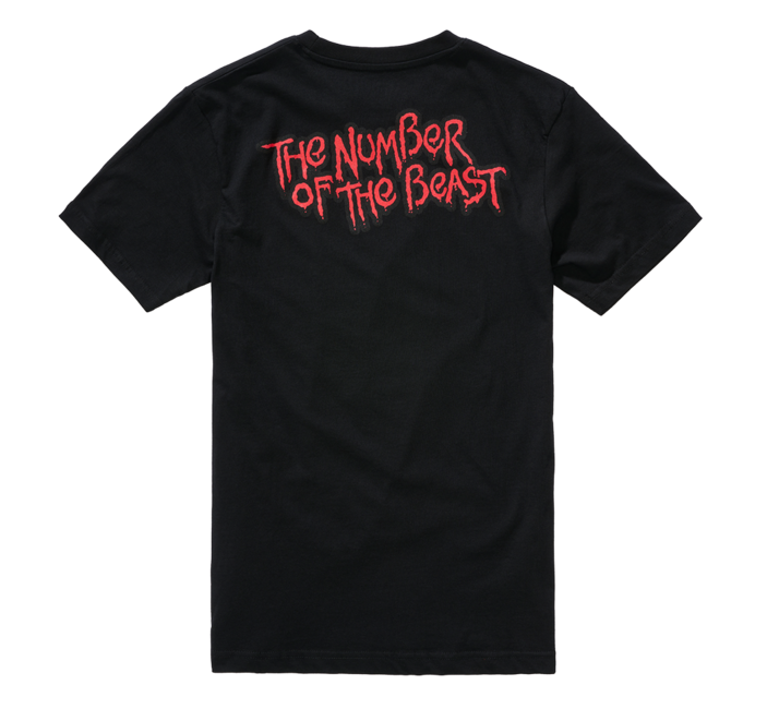 Brandit Iron Maiden T-shirt Number of the Beast II, schwarz