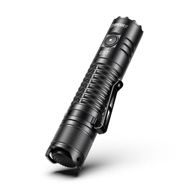 Speras Luminus SST40 wiederaufladbare led-taschenlampe, schwarz