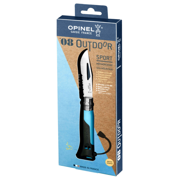 Opinel Klappmesser Outdoor N°08 blau