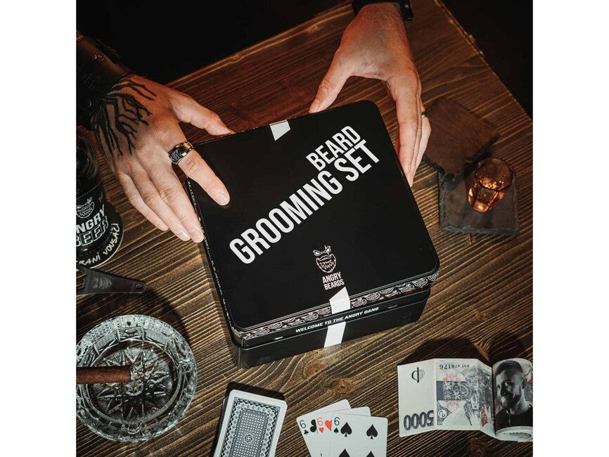 Angry Beards Set starostlivosti o bradu und fuzy