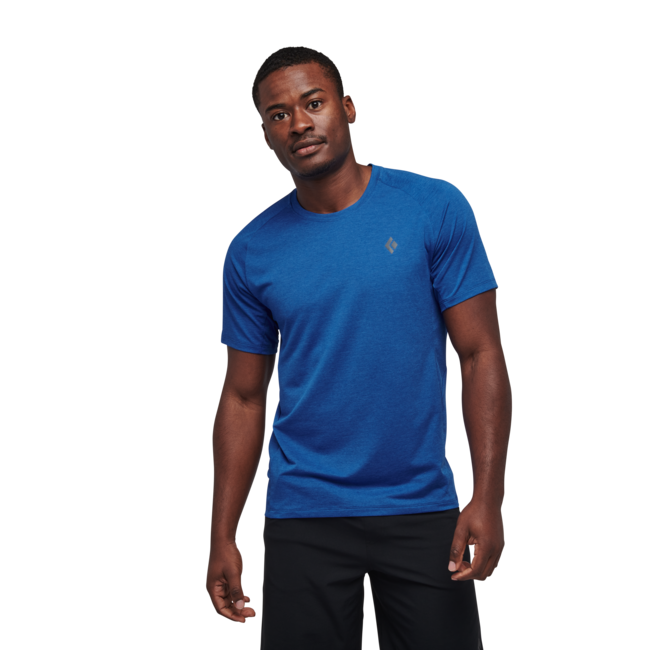 Black Diamond Lightwire Tech herren kurzarm-T-shirt, drifter blue