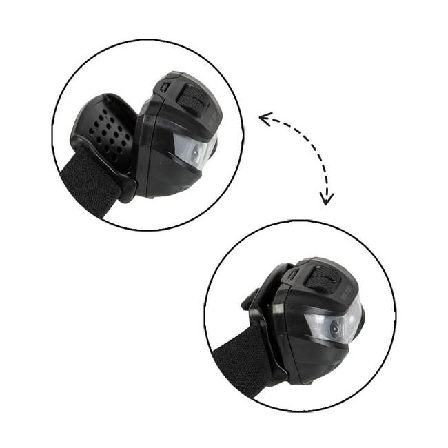 Mil-Tec Stirnlampe LED CREE XPE, schwarz