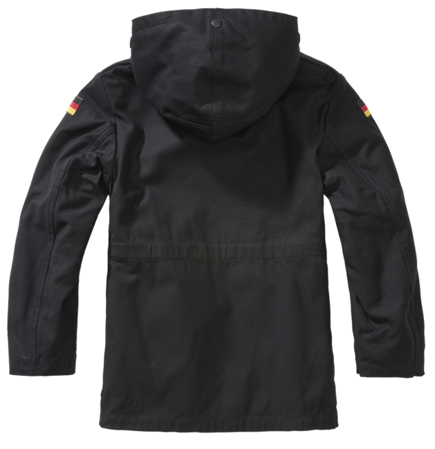 Brandit BW Parka für kinder, schwarz